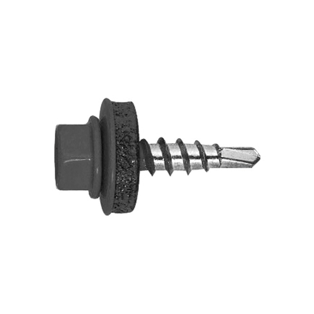 FS 8019 [CP] Tornillo cubierta metal madera. RAL 8019. Gris pardo